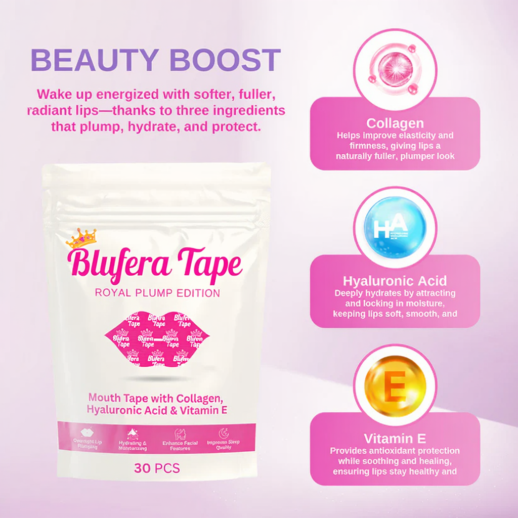 Blufera – Hydrating & Moisturizing Collagen Tape